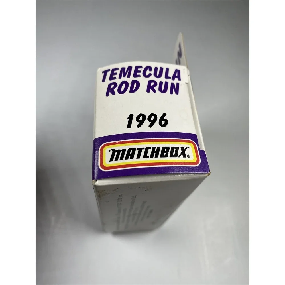 Vintage Matchbox 1996 Limited Edition TEMECULA ROD RUN‎ Model A Ford 5000k Made